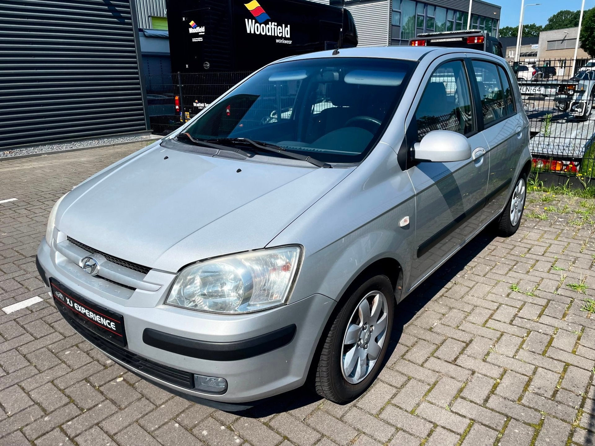 Hyundai Getz 1.3i GLS AIRCO 5deurs elc rammen NAP, Auto's, Hyundai, Voorwielaandrijving, Zwart, 4 cilinders, 82 pk