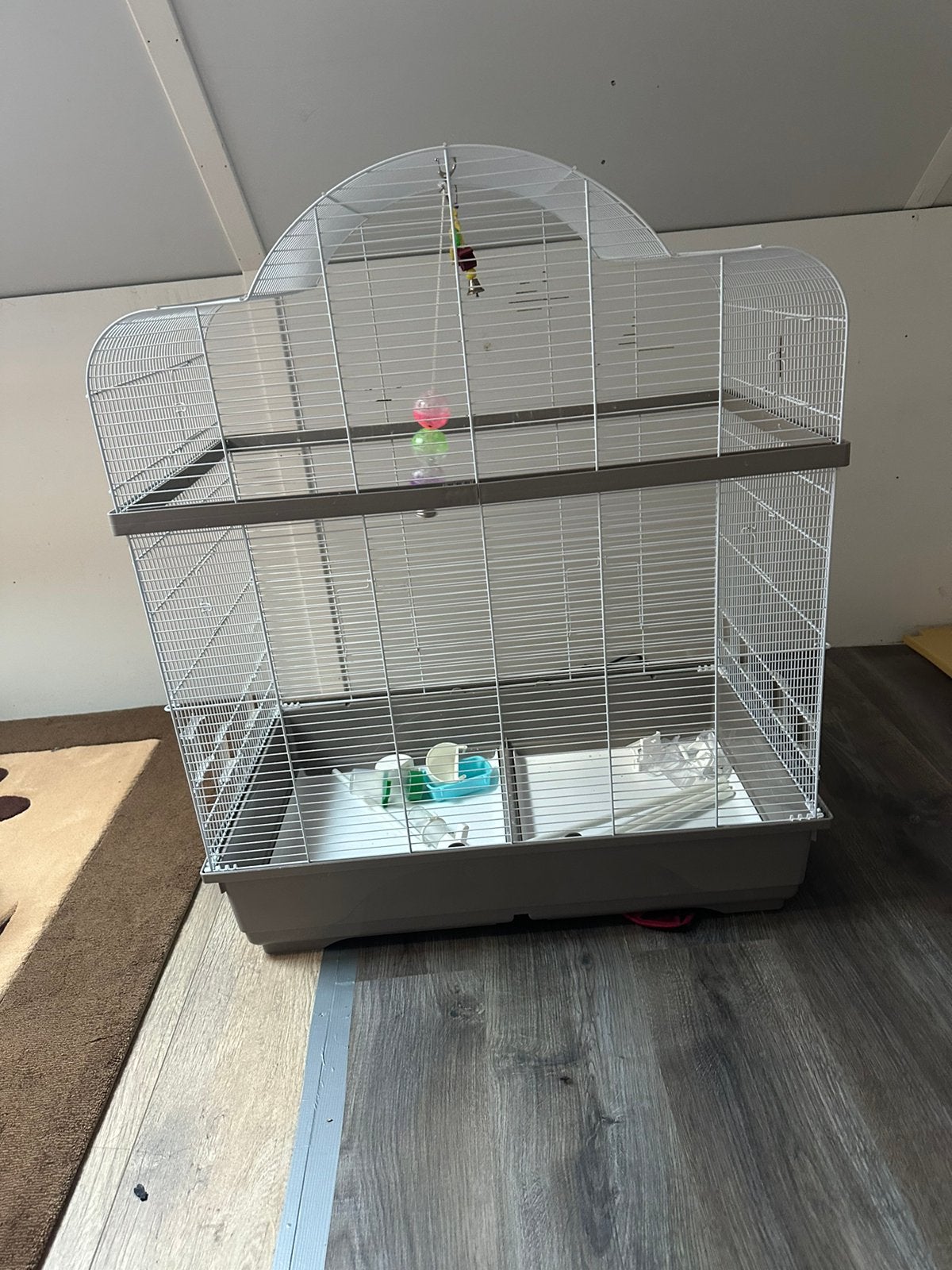 Vogelkooi, Dieren en Toebehoren, Ophalen of Verzenden, Zo goed als nieuw, Metaal, Vogelkooi
