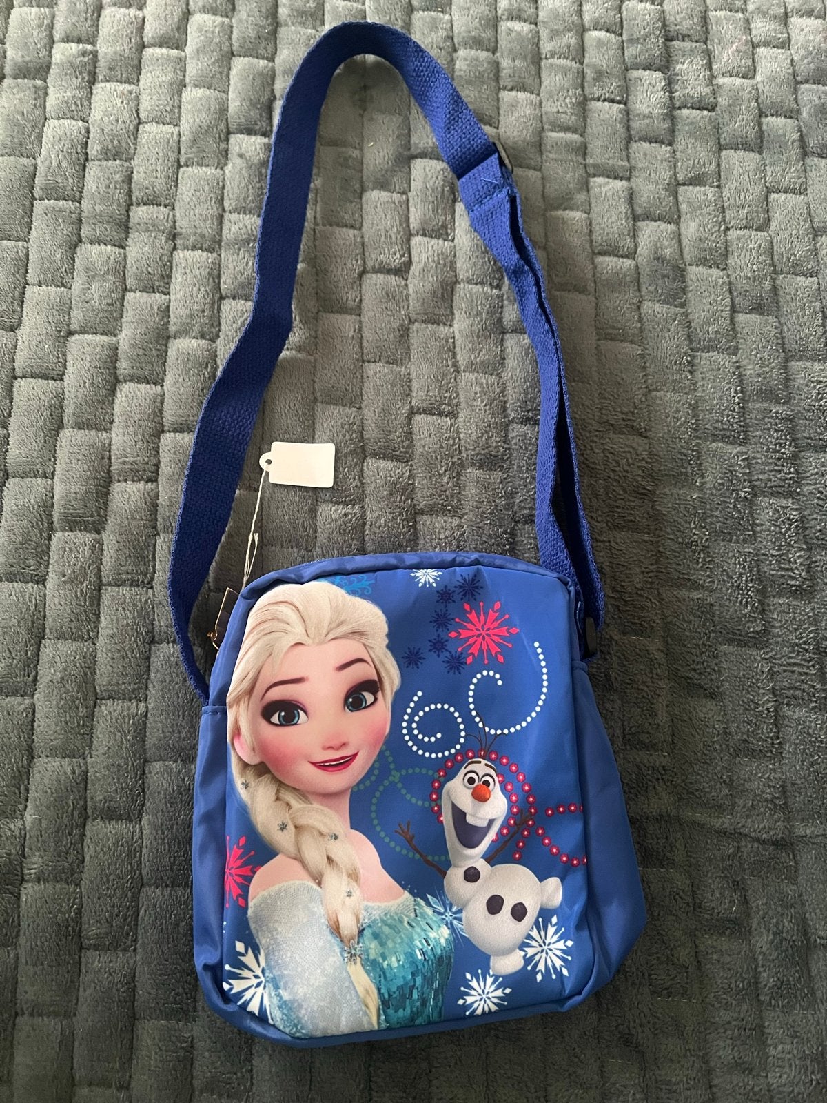 Frozen Elsa en Olaf schoudertasje - Nieuw, Ophalen of Verzenden, Nieuw, Tas, Blauw