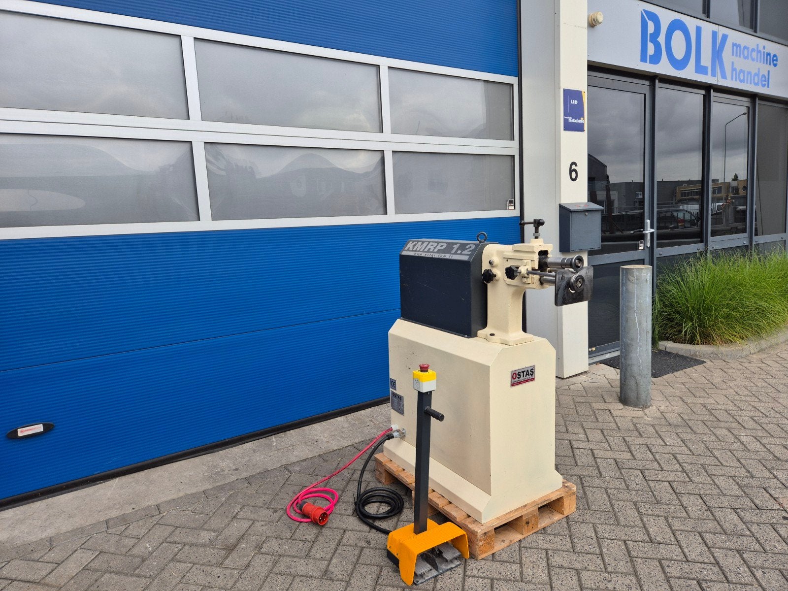 OSTAS KMRP 1.2 Voormachine compleet met Toebehoren, Ophalen of Verzenden, Ostas, Info@bolkmachinehandel.nl, Turkije