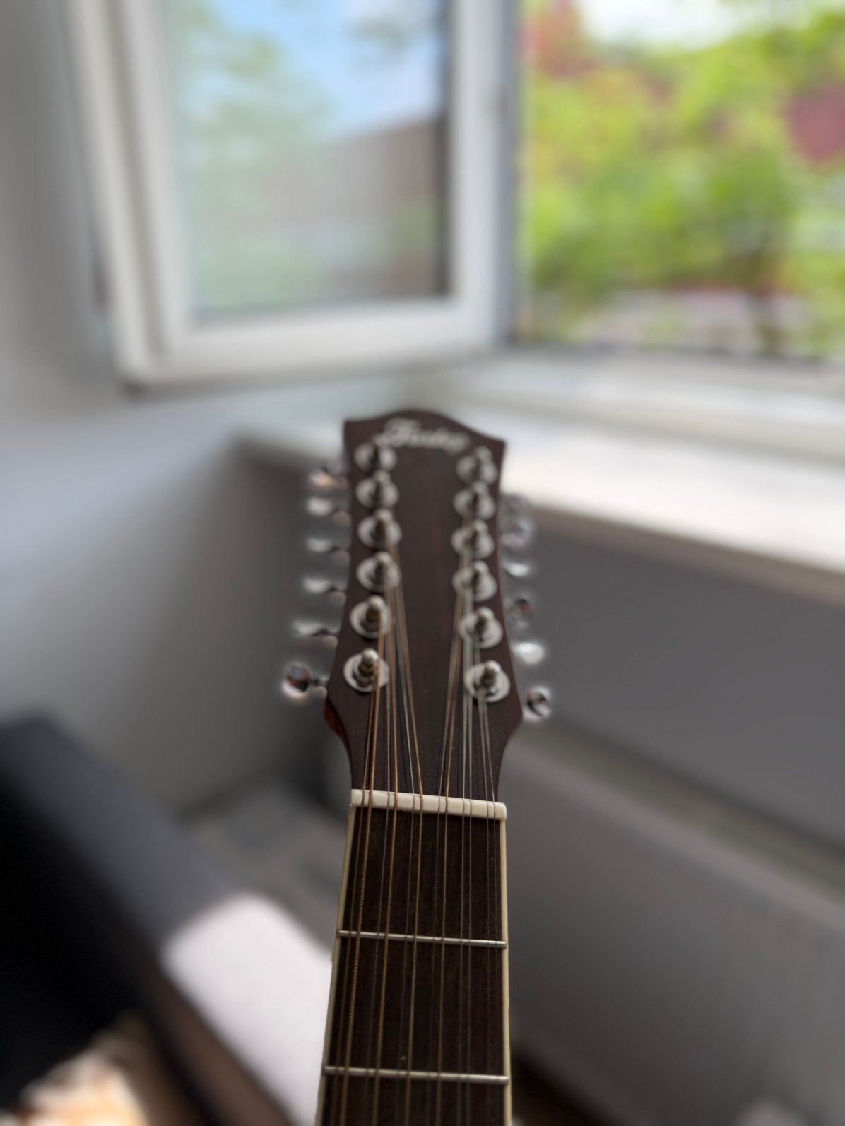 Fazley W95ND Natural 12-string acoustic guitar, Ophalen, Zo goed als nieuw, Western- of Steelstringgitaar, 12-snarig