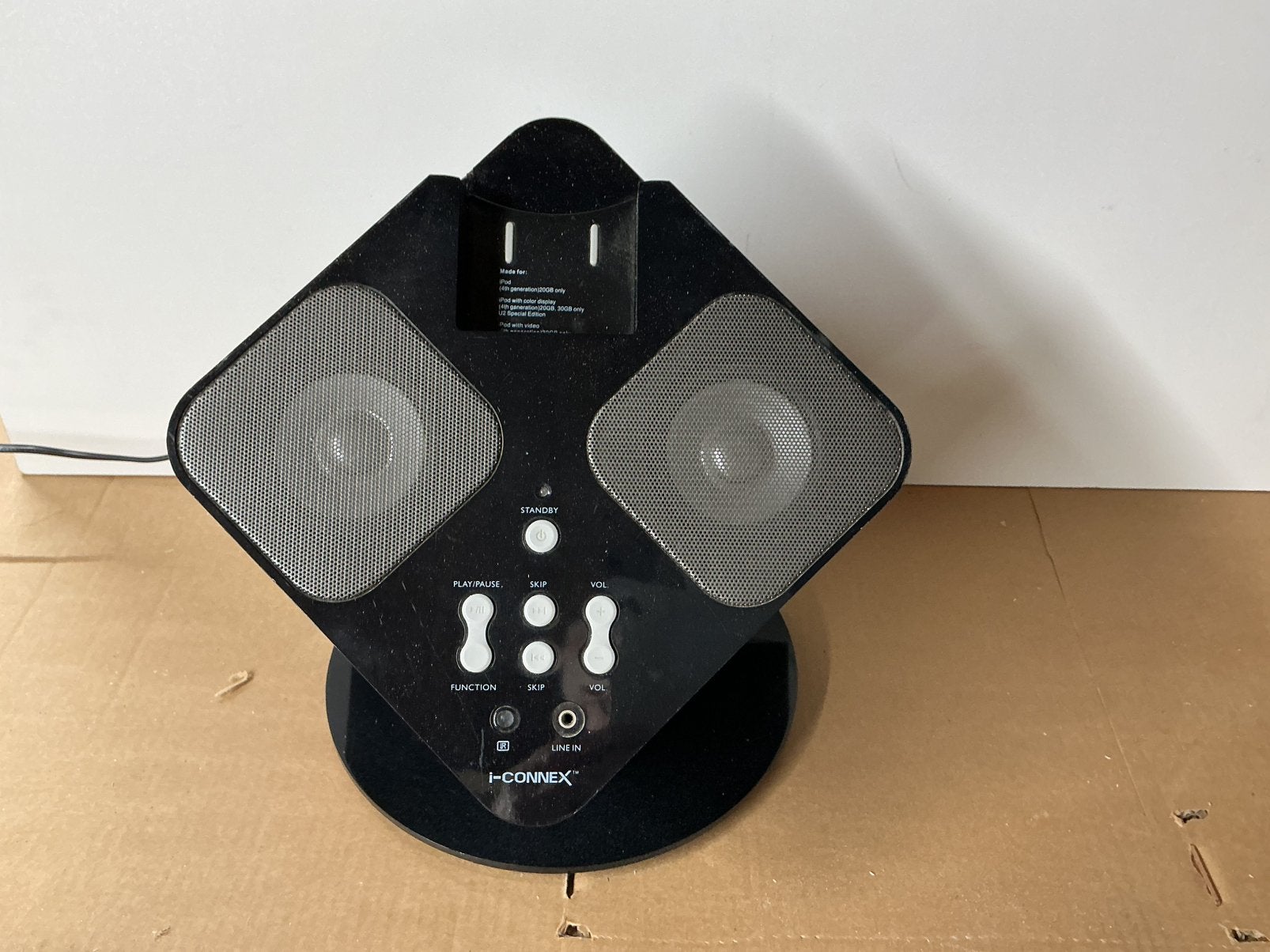 I.CONNEX I POD SPEAKERBOX, Ophalen of Verzenden, Zo goed als nieuw, Licht