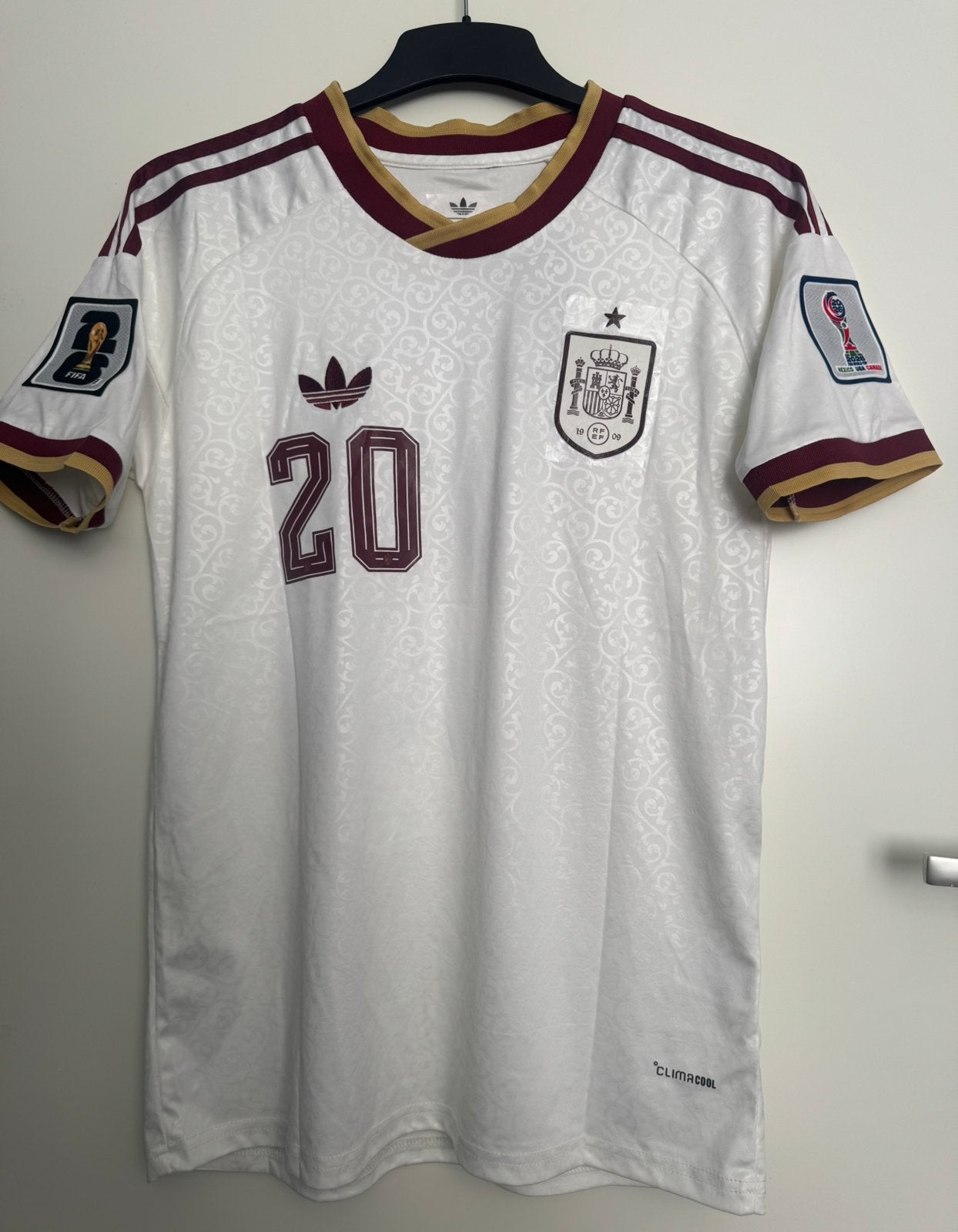 WK 26 spanje voetbal shirt maat S, Maat S, Ophalen of Verzenden, Nieuw, Shirt