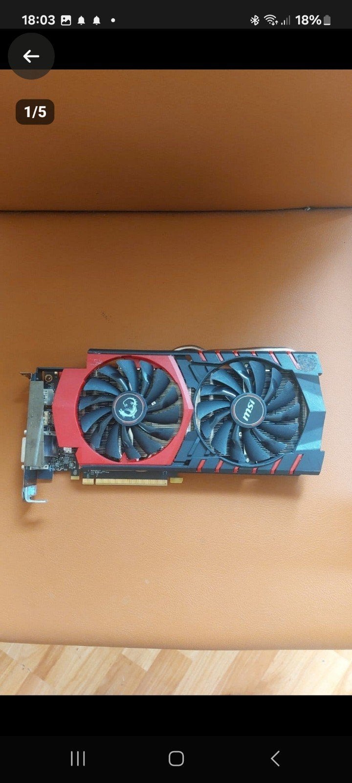 MSI Radeon R9 270X Gaming 2G Videokaart, Computers en Software, Videokaarten, Ophalen, PCI-Express 3, Gebruikt, AMD