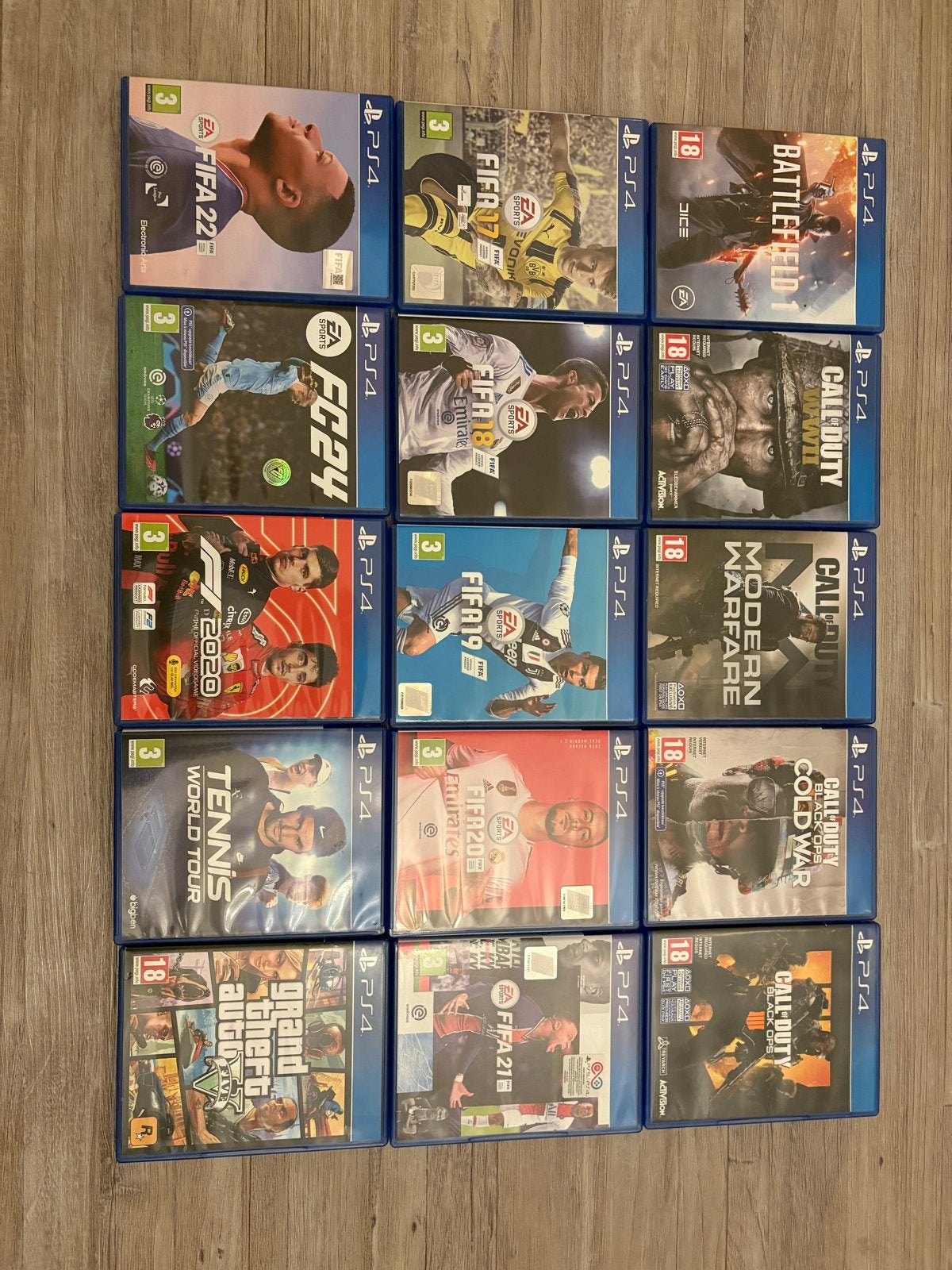 Diverse PS4 spellen: FIFA, Call of Duty, GTA V en meer, Ophalen, Gebruikt, Overige genres, Eén computer
