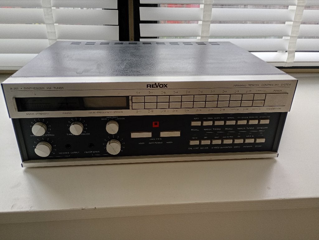 Revox B 261 FM Tuner, Ophalen of Verzenden, Gebruikt
