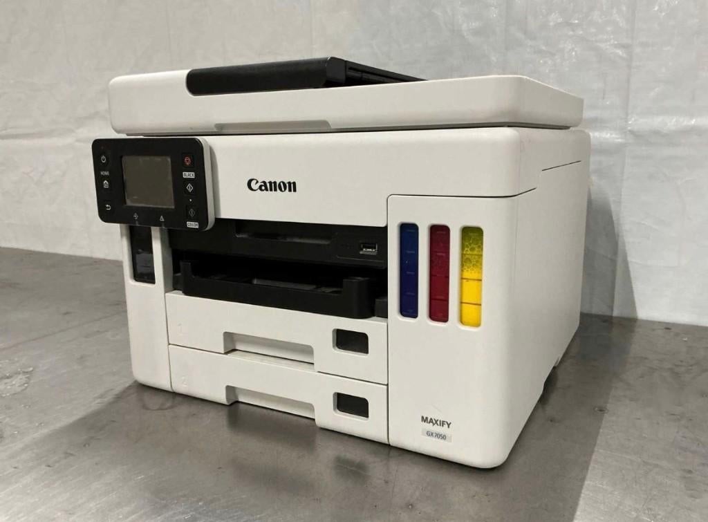 Canon MAXIFY GX7050 MegaTank all-in-one printer, Computers en Software, Printers, Canon, Inkjetprinter, All-in-one, Zo goed als nieuw