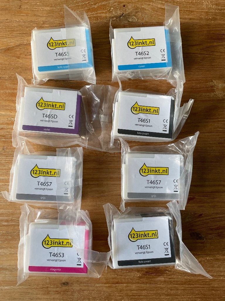 Inkt cardridge SureColor SC-P700 (123inkt), Ophalen of Verzenden, Nieuw, Toner, 123inkt.nl (compatibel met Epson)