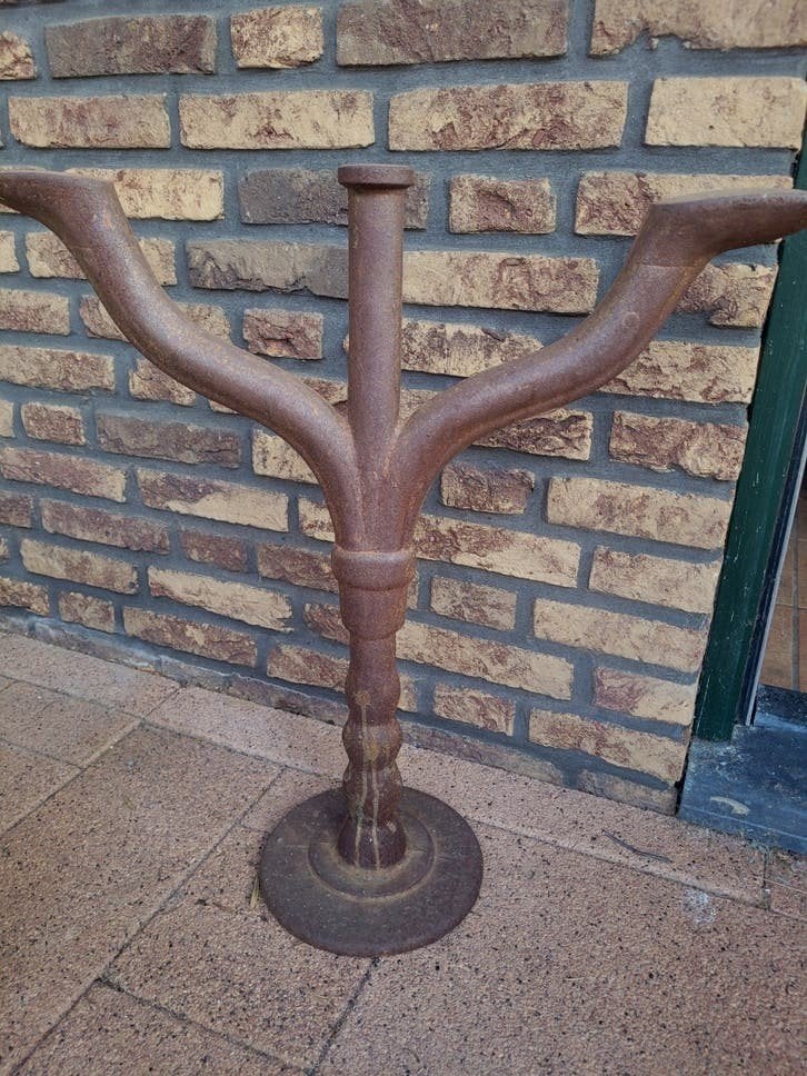 metalen schoenlees, Ophalen