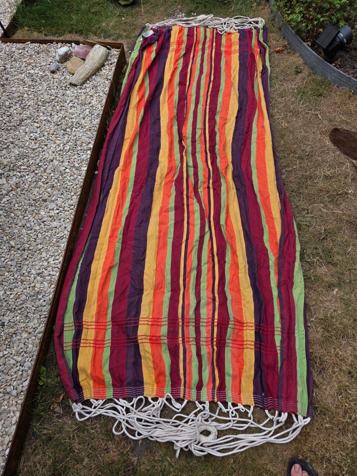 Kleurrijke Amazonas Lambada Tropical hangmat, Ophalen of Verzenden, Gebruikt, Meerpersoons, Binnen