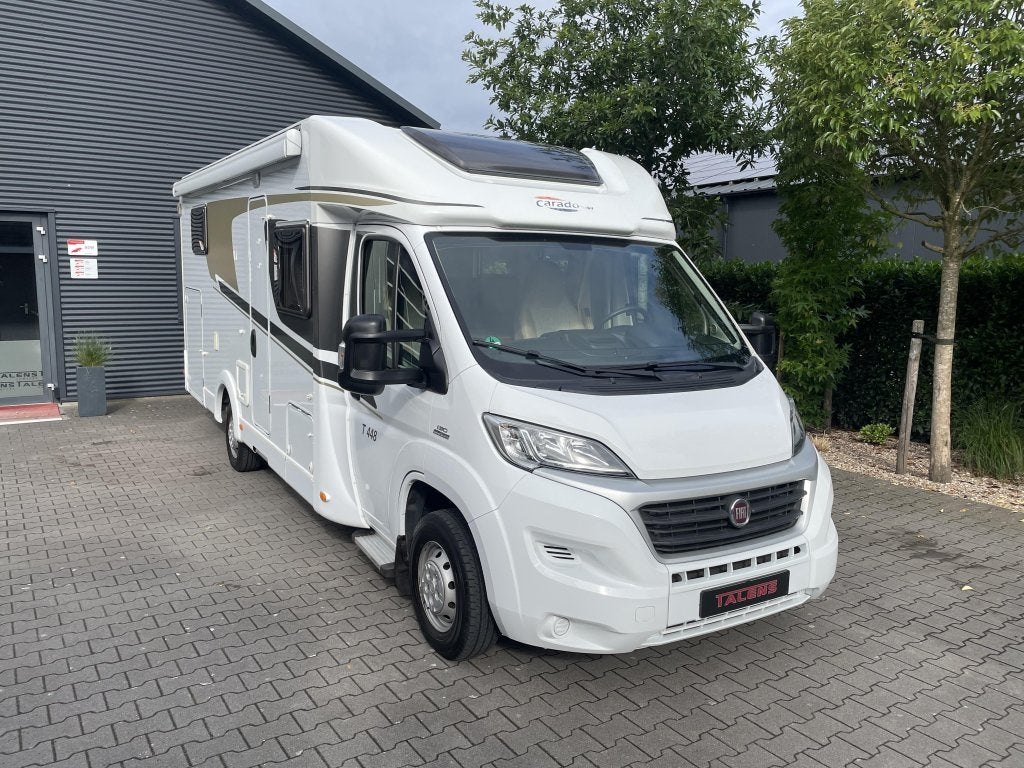 Carado T 448 XL LENGTE BEDDEN + HEFBED, Caravans en Kamperen, Chemisch toilet, Ringverwarming, Koelkast, Bedrijf