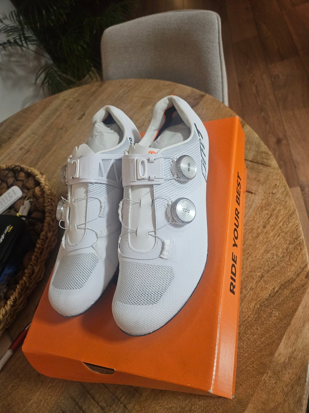 DMT KR0 EVO Superlight raceschoenen - Maat 44, Ophalen of Verzenden, Zo goed als nieuw, Kleding