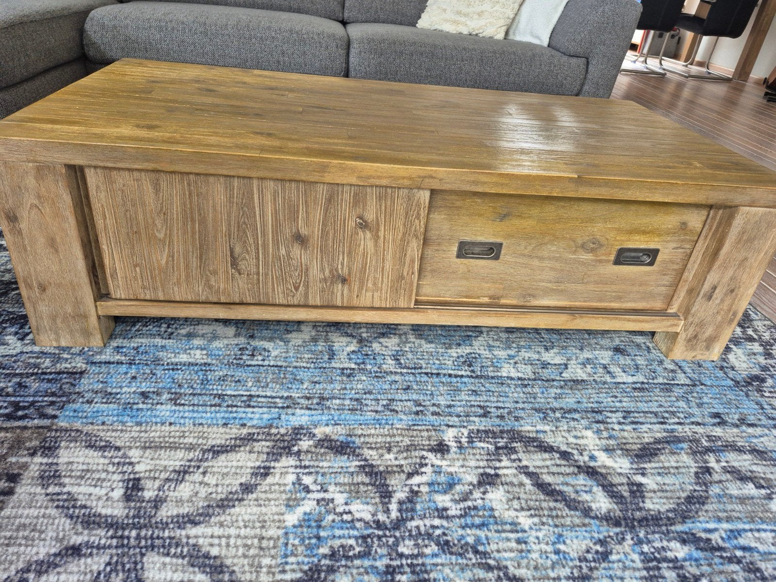 Mooie salontafel, Huis en Inrichting, Ophalen, 100 tot 150 cm, 50 tot 100 cm, Zo goed als nieuw