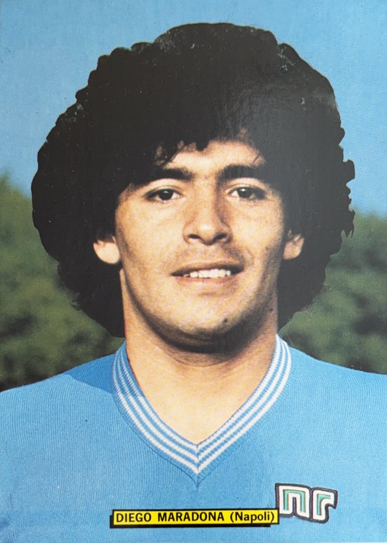 Spelerskaart Diego Armando Maradona - SSC Napoli, Verzamelen, Sportartikelen en Voetbal, Verzenden, Zo goed als nieuw, Ajax, Spelerskaart