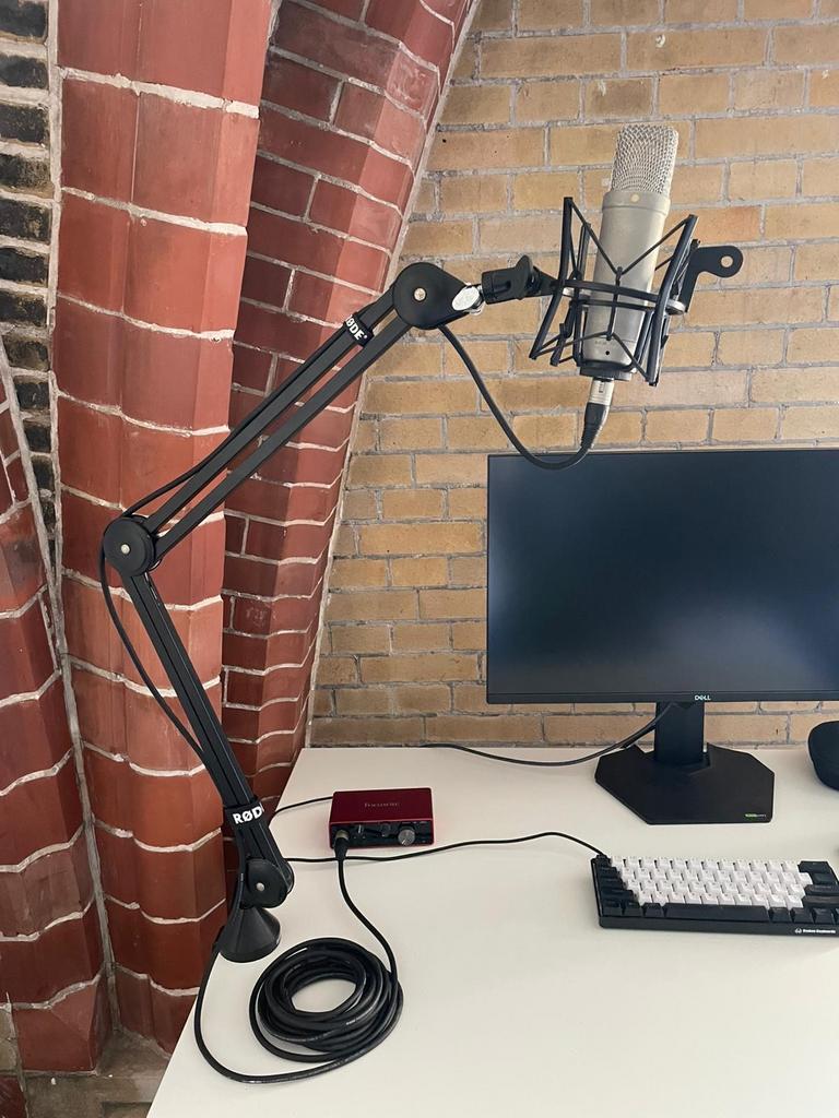 Studiomicrofoon set: Røde NT1-A, Røde PSA1 en Focusrite 2i2, Ophalen, Gebruikt, Studiomicrofoon