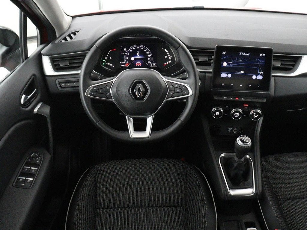 Renault Captur 1.0 TCe 90 Intens | Camera | Navigatie | Carp, Voorwielaandrijving, Gebruikt, Euro 6, Leder en Stof