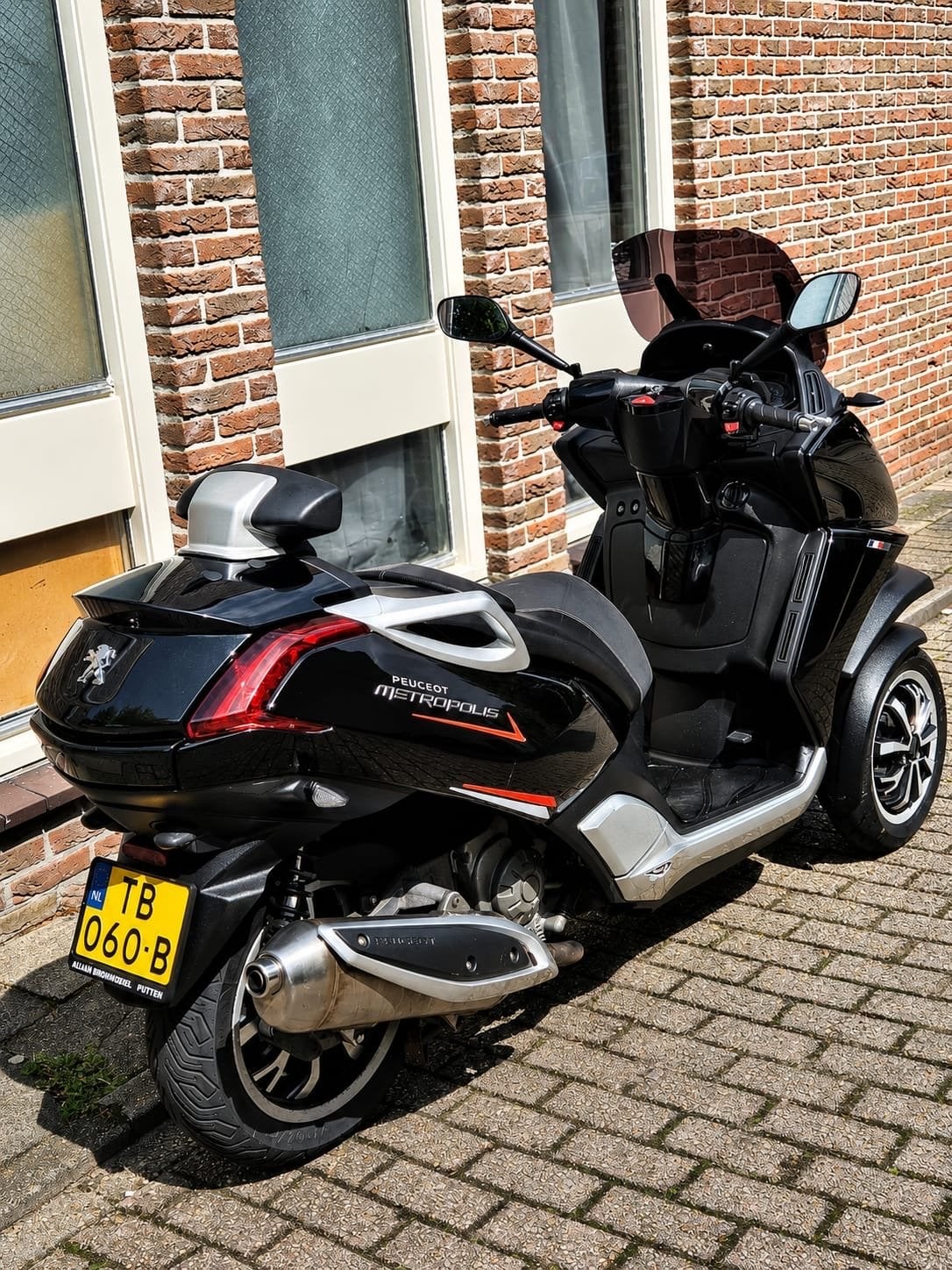 Peugeot Metropolis 400i, Fietsen en Brommers, Scooters | Peugeot, Ophalen, Gebruikt, Overige modellen, Maximaal 45 km/u