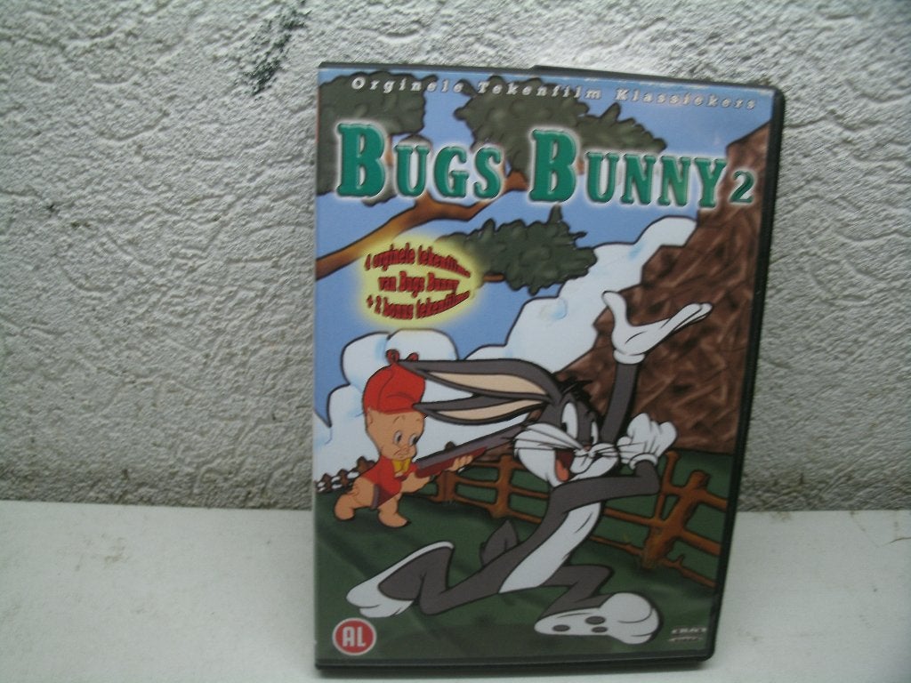 dvd 201k bugs bunny 2 tekenfims, Alle leeftijden, Ophalen of Verzenden, Zo goed als nieuw