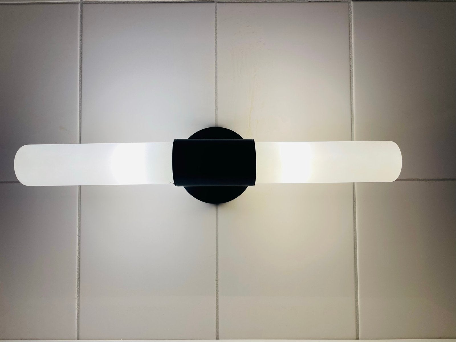 AquaVive wandlamp badkamerlamp Lanzerote zwart, LED, Zwart, Ophalen of Verzenden, Zo goed als nieuw