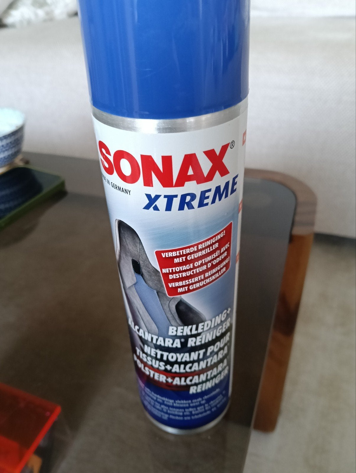 nieuwe Sonax Xtreme Bekleding + Alcantara Reiniger met Geurk, Auto diversen, Ophalen of Verzenden