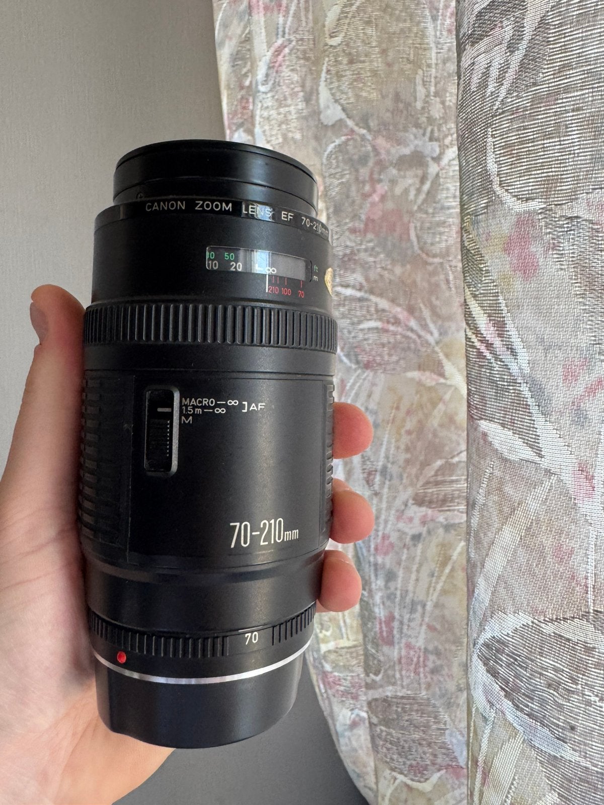 Canon EF 70-210mm telelens, Audio, Tv en Foto, Fotografie | Lenzen en Objectieven, Ophalen, Zo goed als nieuw, Canon, Telelens
