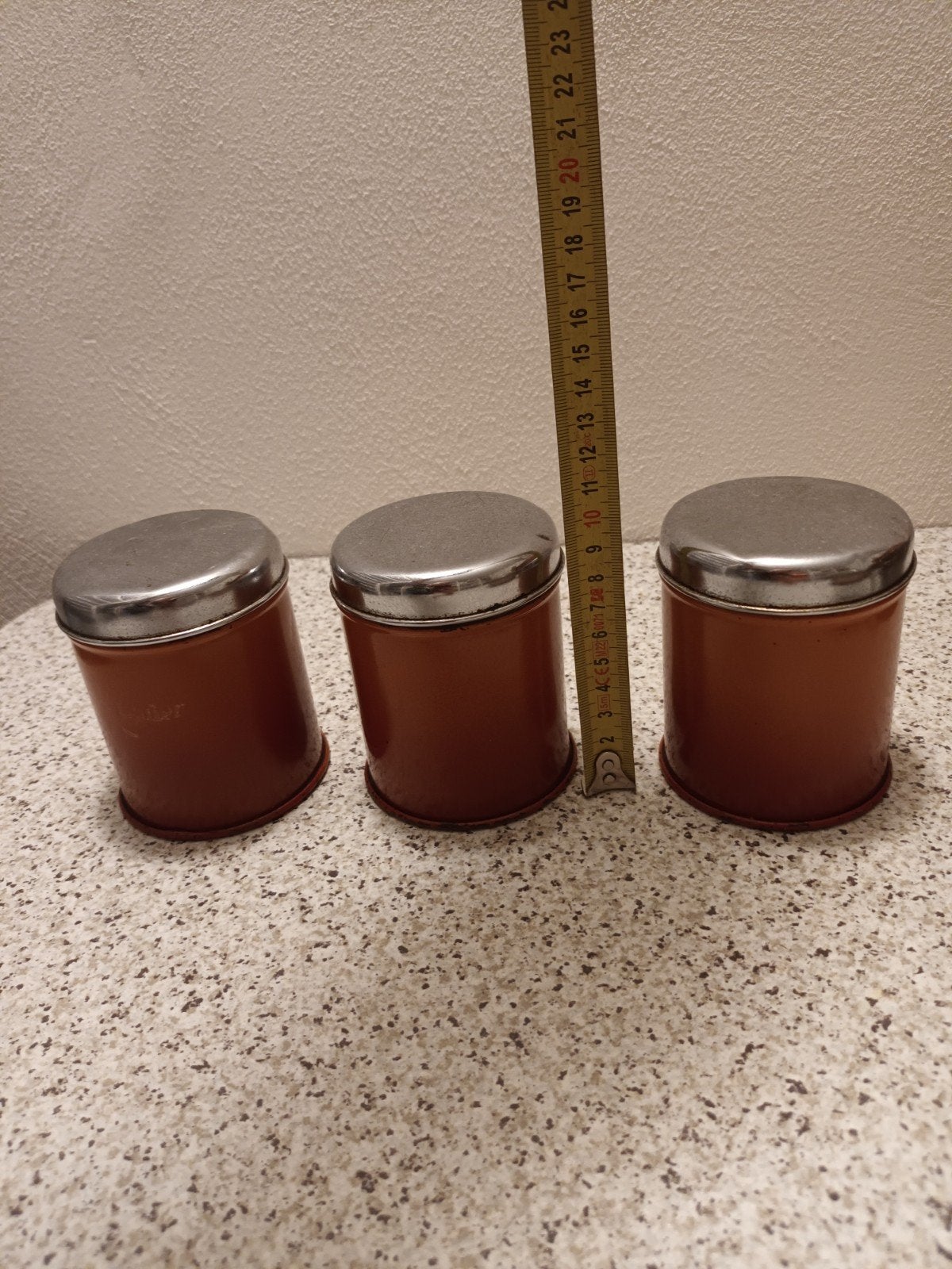 vintage Brabantia kruidenpotjes, Ophalen of Verzenden, Overige materialen