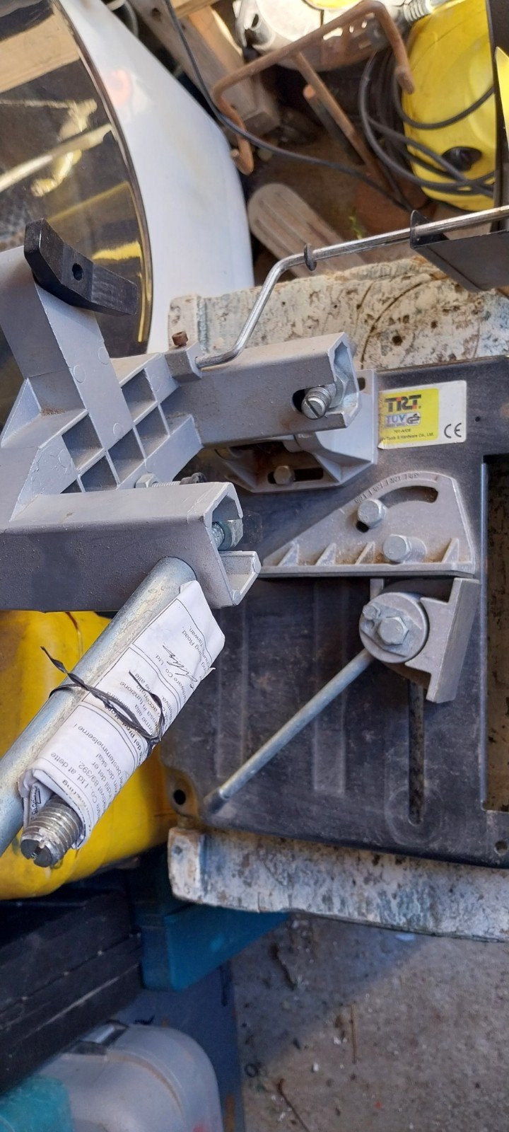statief voor haakse slijper, Doe-het-zelf en Verbouw, Ophalen, Zo goed als nieuw, Haakse handslijpmachine