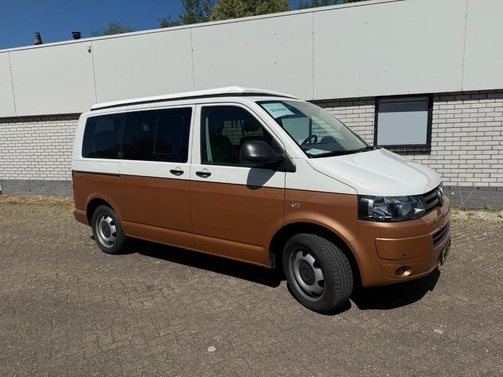 Volkswagen Transporter Camper — Brons | Automaat, Auto's, Euro 5, Zwart, 4 cilinders, 179 pk