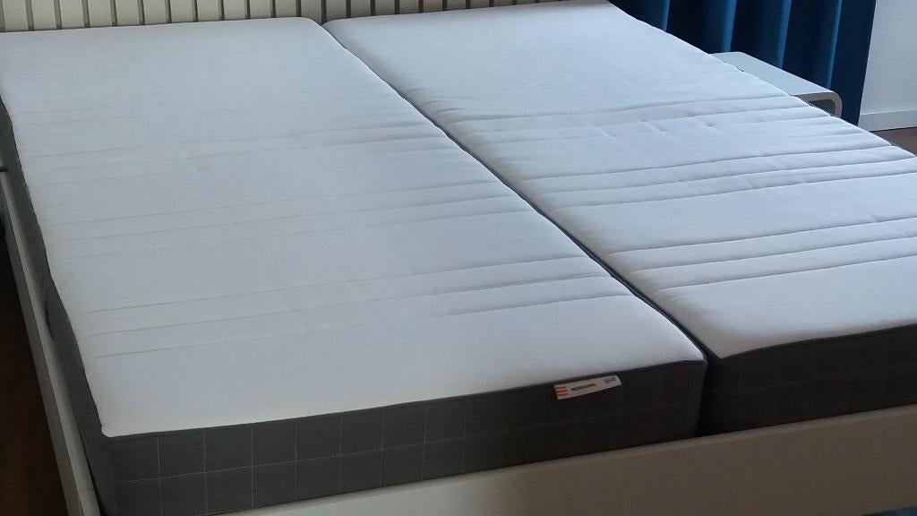 2 Matrassen 80x200, Ophalen, Eenpersoons, Zo goed als nieuw, 80 cm