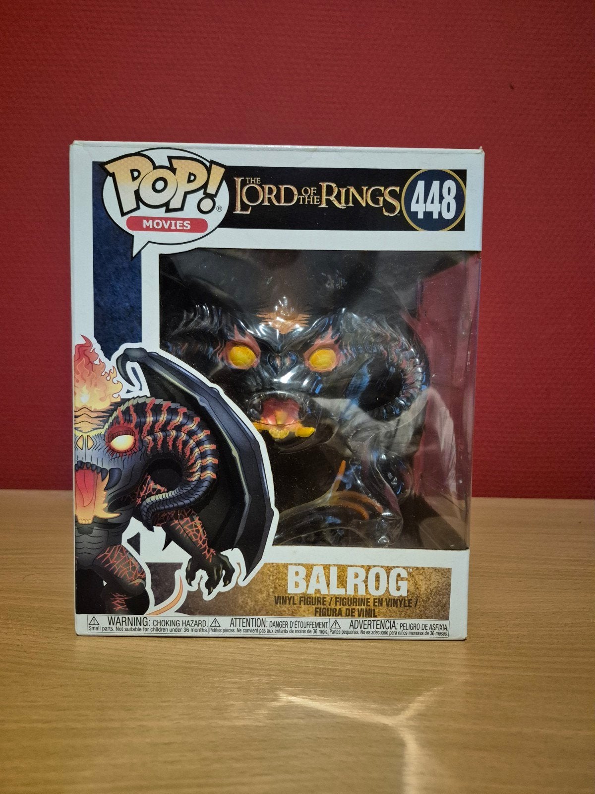 Funko Pop! Balrog #448 super sized (The Lord of The Rings), Verzamelen, Ophalen of Verzenden, Zo goed als nieuw