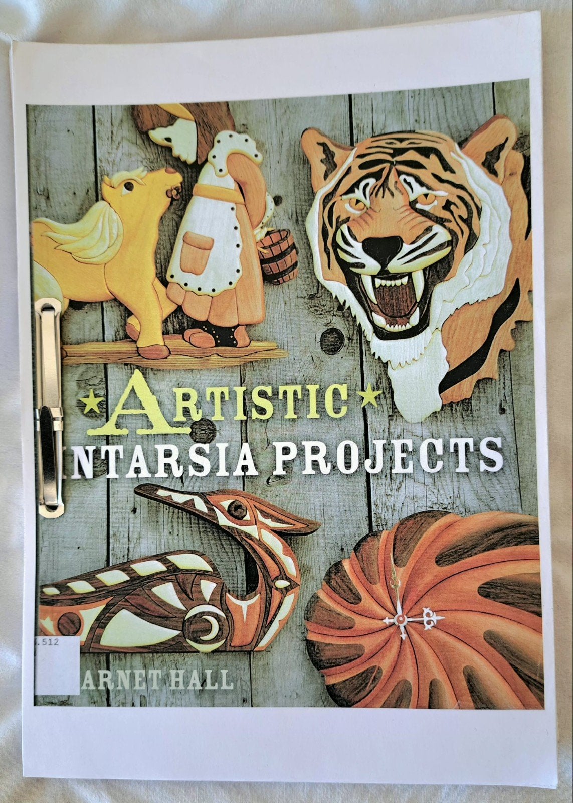 Artistic Intarsia Projects - Knutselboek, Dieren, Zo goed als nieuw, Knutselboek, Hout