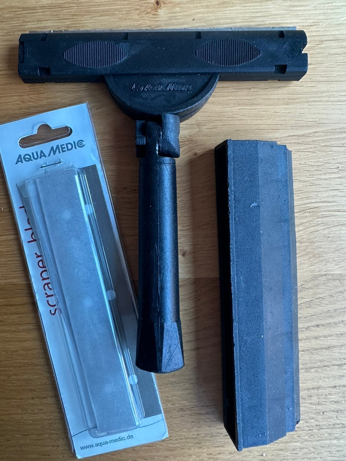 Aqua medic glass scraper, Ophalen of Verzenden, Zo goed als nieuw
