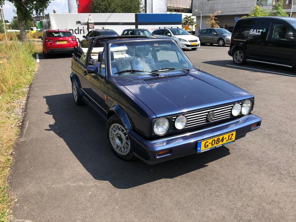 Volkswagen 1993 Blauw, Auto's, Volkswagen, Stof, 40 €/maand, Cabriolet, 98 pk