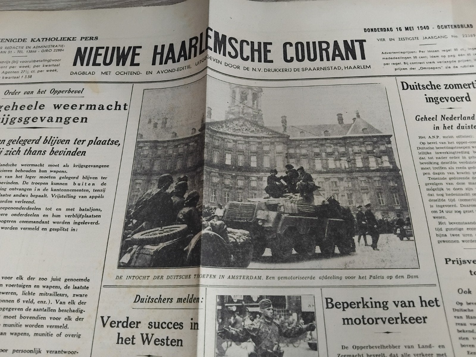 24x Nieuwe Haarlemsche Courant, Ophalen of Verzenden