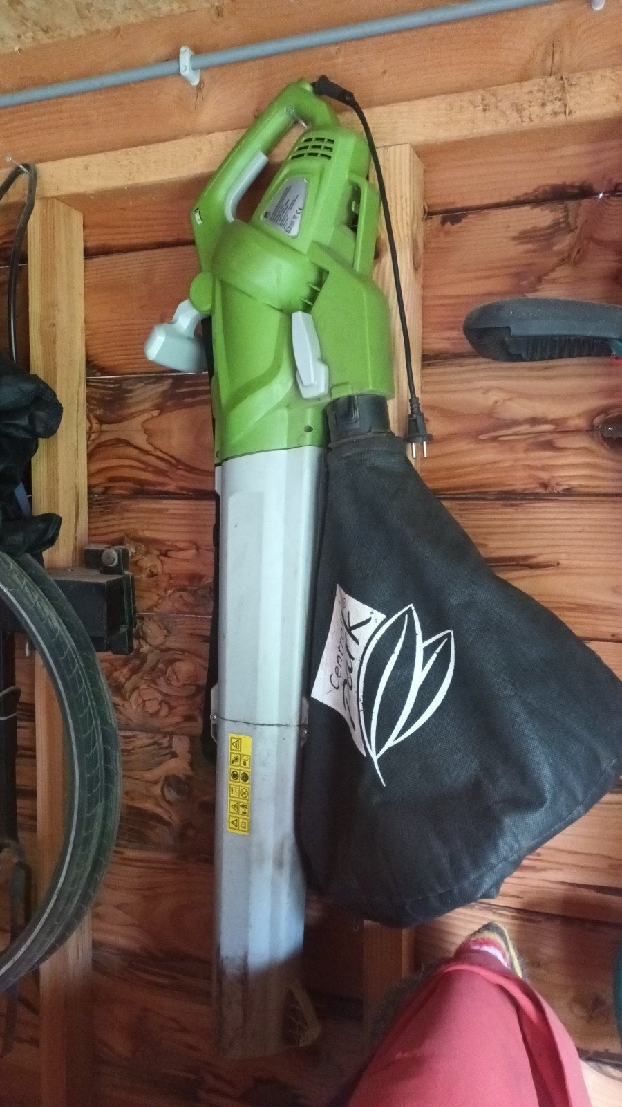 Te koop bladzuiger/blazer, Ophalen, Elektrisch