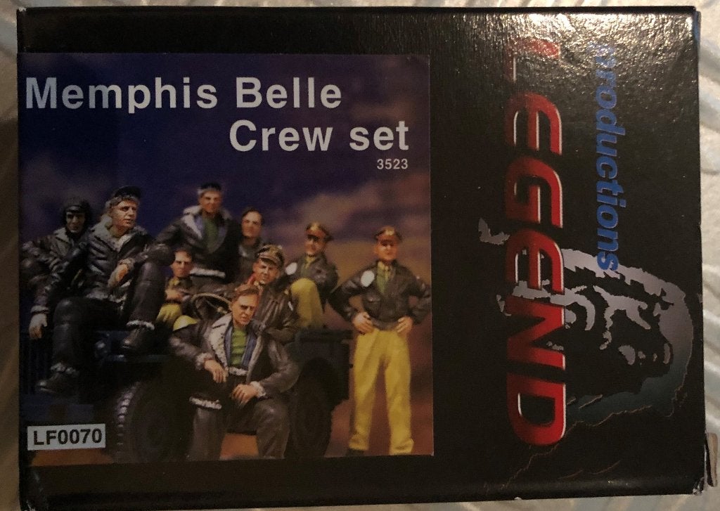 Legend Memphis Belle crew set 1:35, Verzenden, Nieuw, 1:35 tot 1:50, Figuur of Figuren