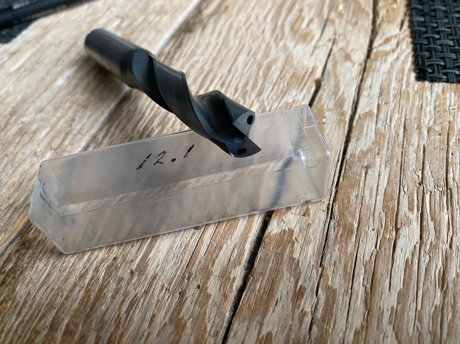 Hardmetalen vlakboor / potgatboor rd12.1 van Kennametal, Verzenden, Nieuw