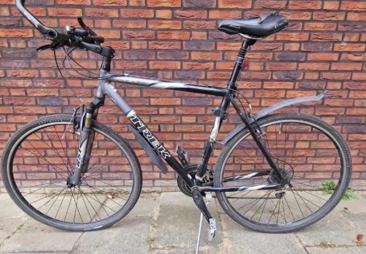 Trek Herenfiets met Shimano Alivio Versnellingen, Fietsen en Brommers, 28 inch, Gebruikt, Vering, Velgrem