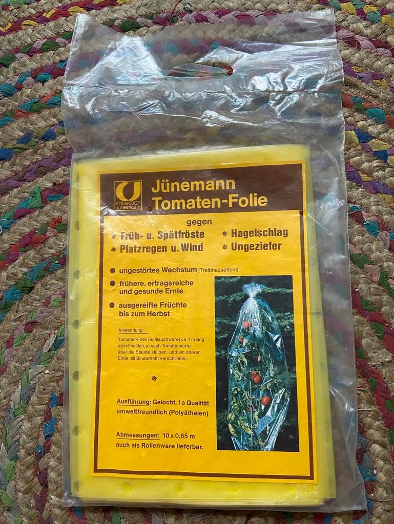 Jünemann Tomaten Folie Kweekhoes Tomatenfolie Beschermfolie, Ophalen of Verzenden, Nieuw, Klimaatbeheersing