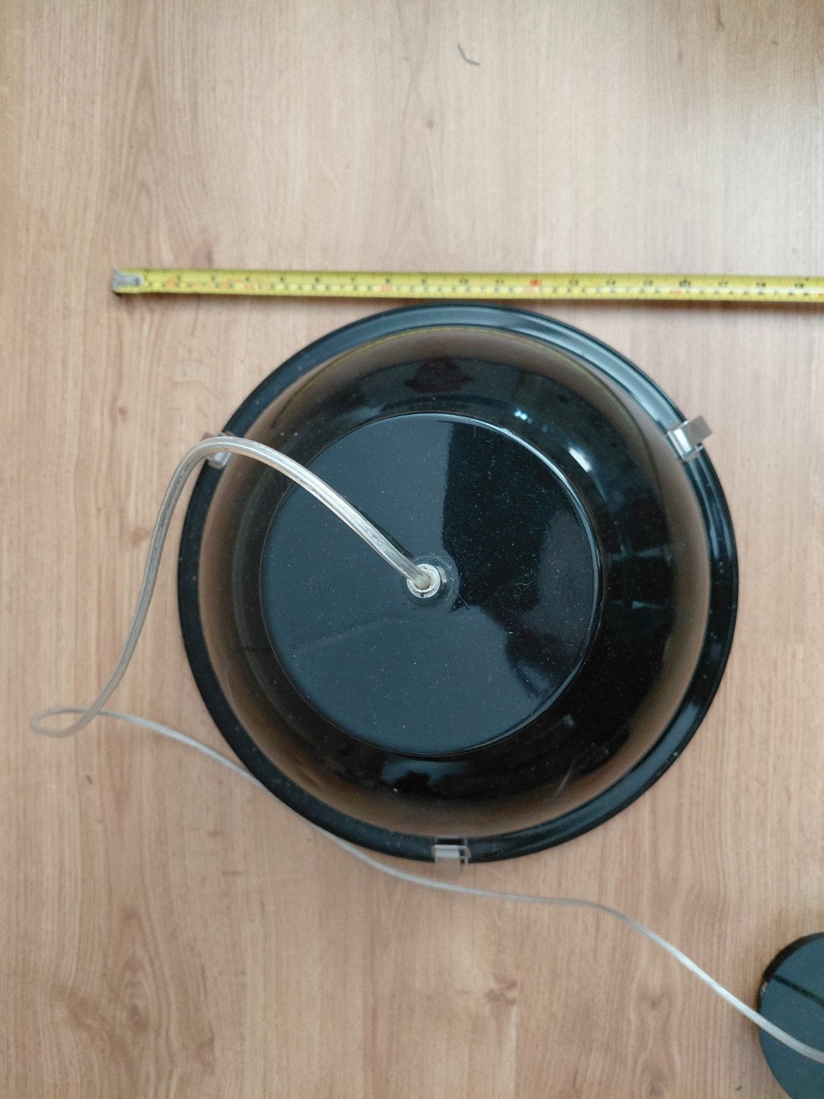 zwarte lamp, Ophalen