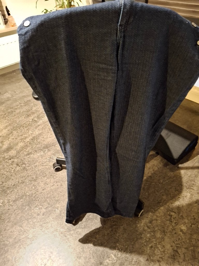 Broek maat 44, Maat 42/44 (L), Lang, Gedragen, Red Button