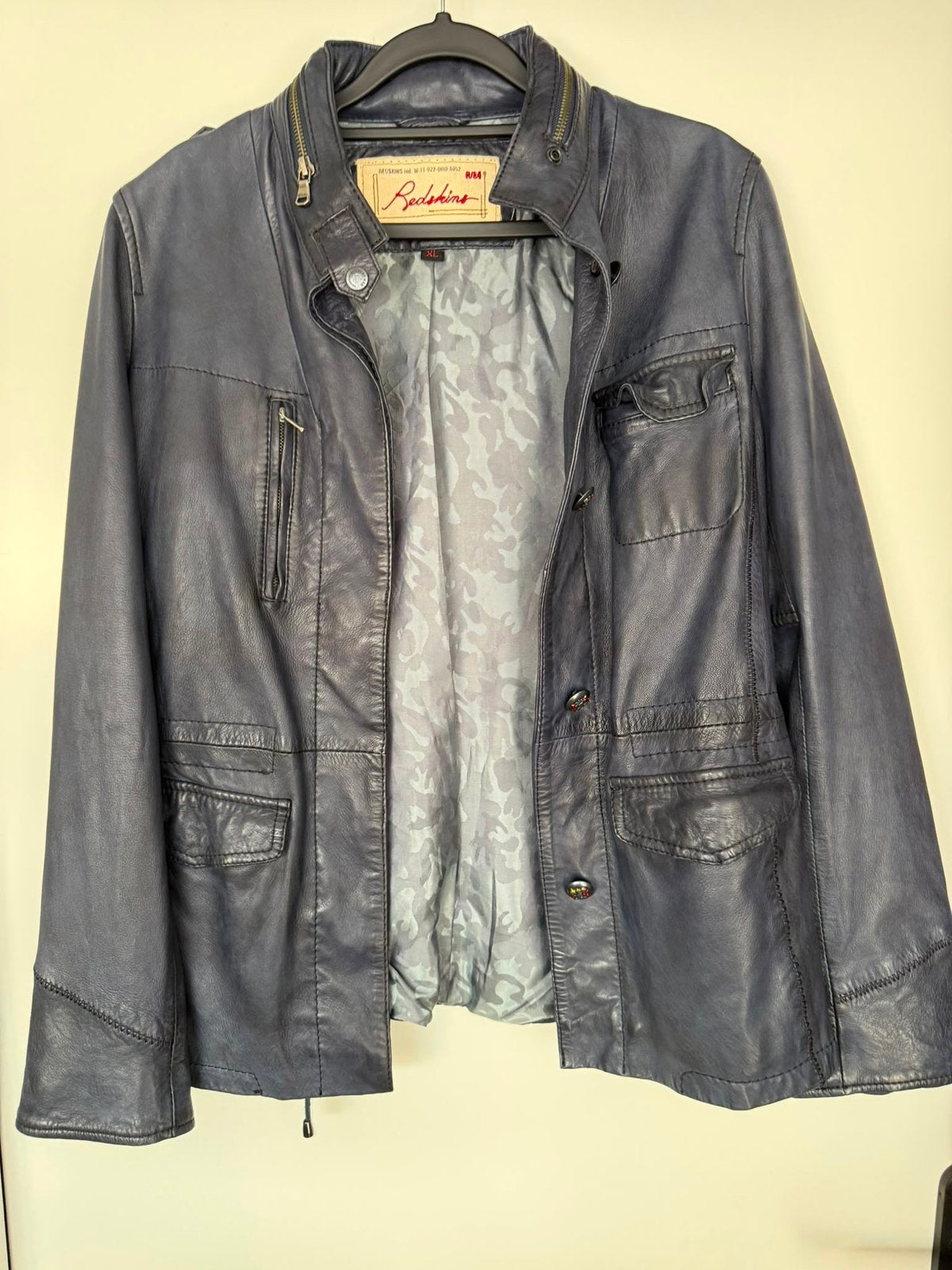Redskins bikes leren jas maat xl, Ophalen of Verzenden, Zo goed als nieuw, Maat 46/48 (XL) of groter, Zwart