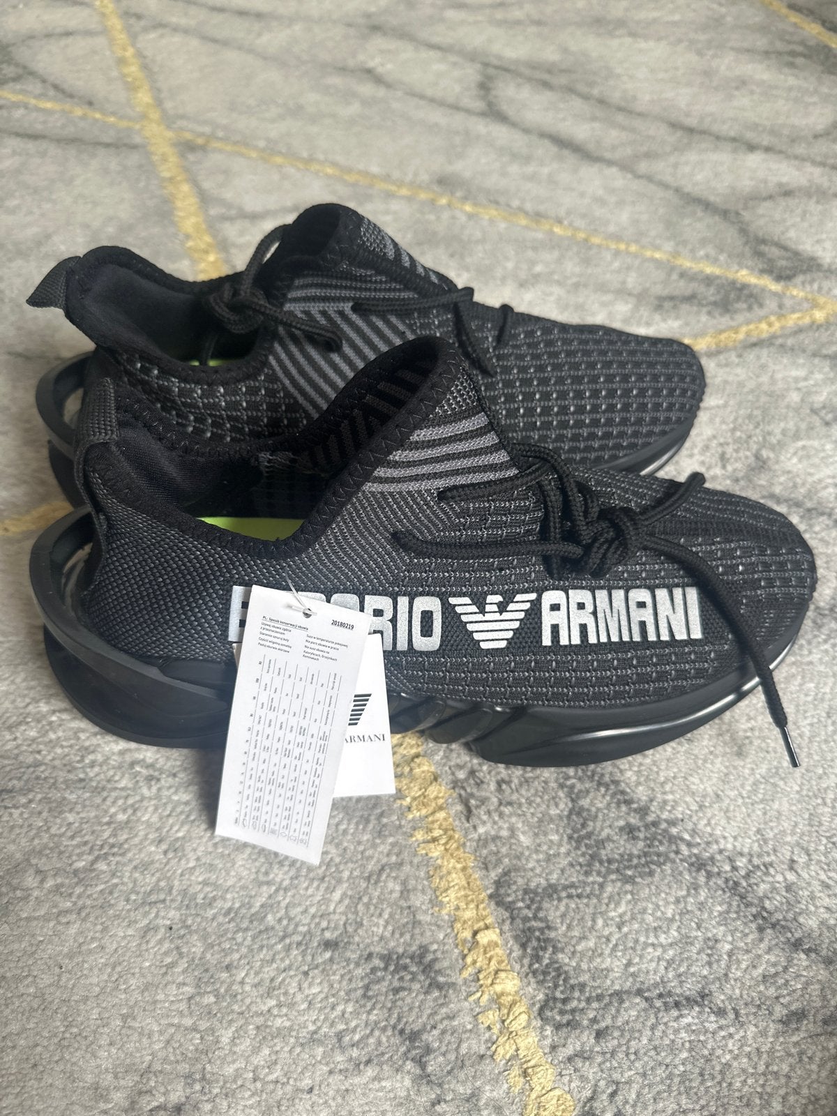 Emporio Armani EA7 Sneakers - Maat 43 - Nieuw, Ophalen, Nieuw, Zwart, Sneakers of Gympen