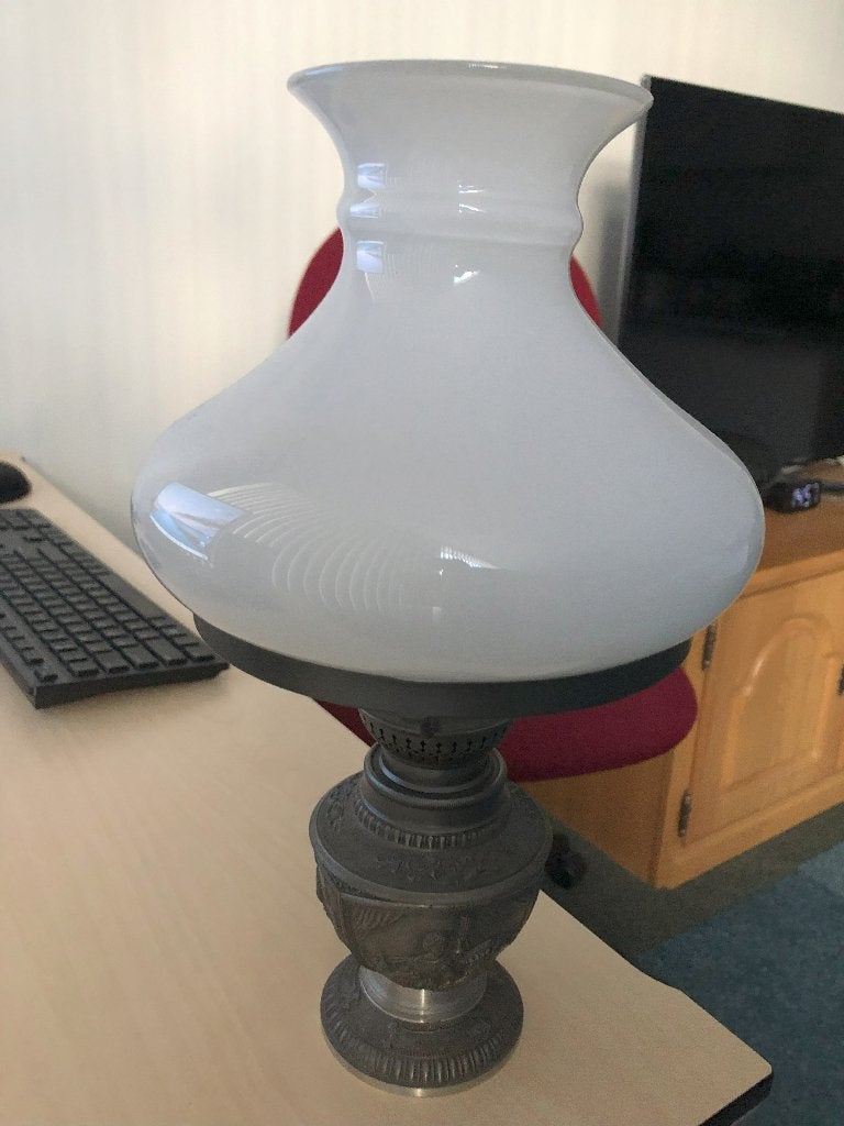 Vintage WMF kosmos brenner tinnen olielamp, Ophalen