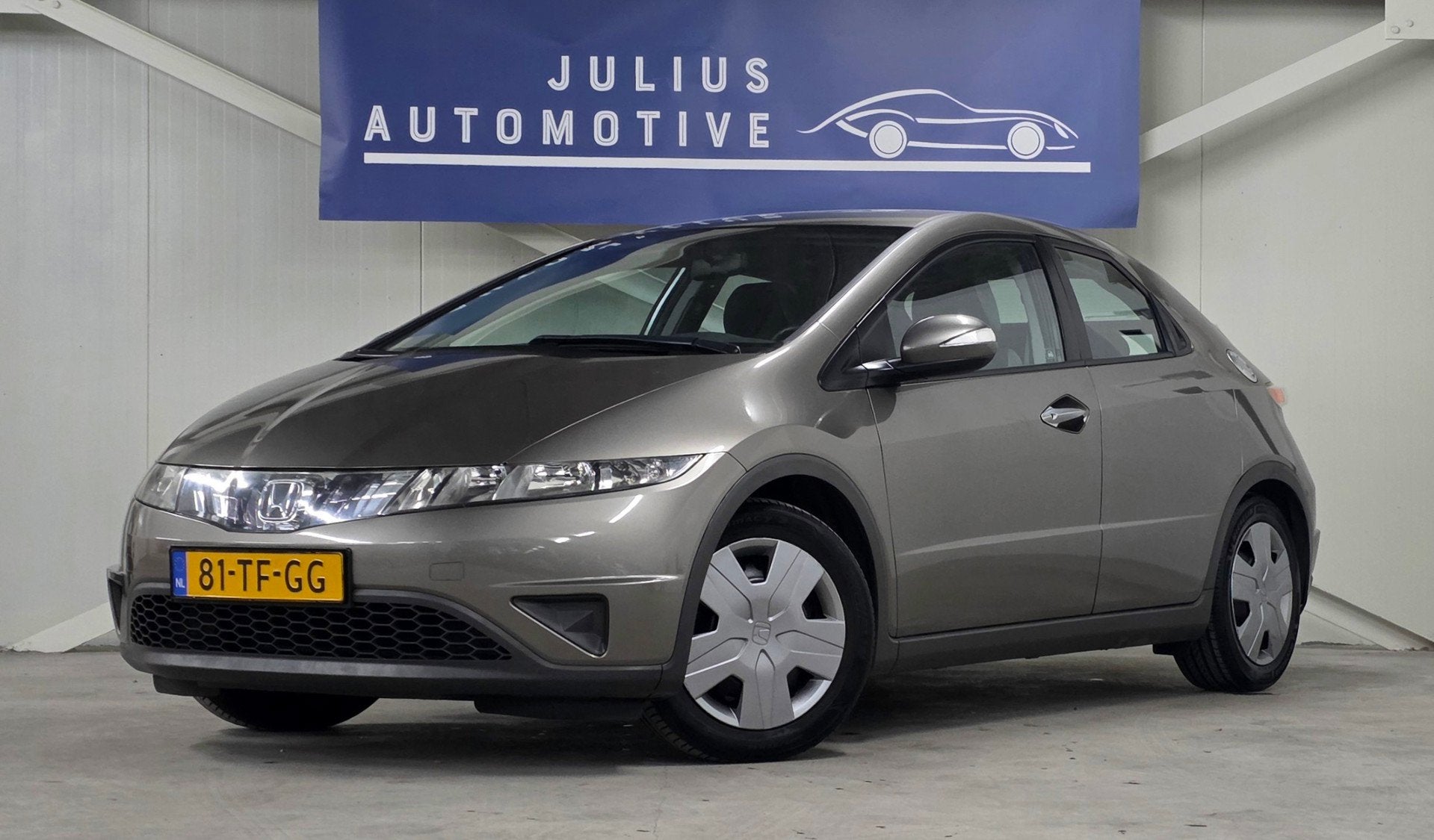 Honda Civic 1.4 Comfort Volledig Onderhouden Clima Trekhaak, Auto's, 83 pk, Gebruikt, 4 cilinders, 49 €/maand