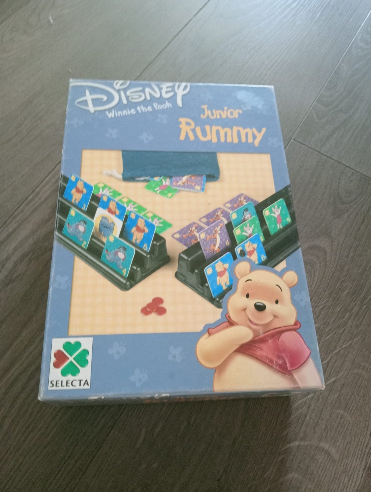 Disney Winnie de Poeh Junior Rummy, Drie of vier spelers, Ophalen of Verzenden, Gebruikt, Selecta
