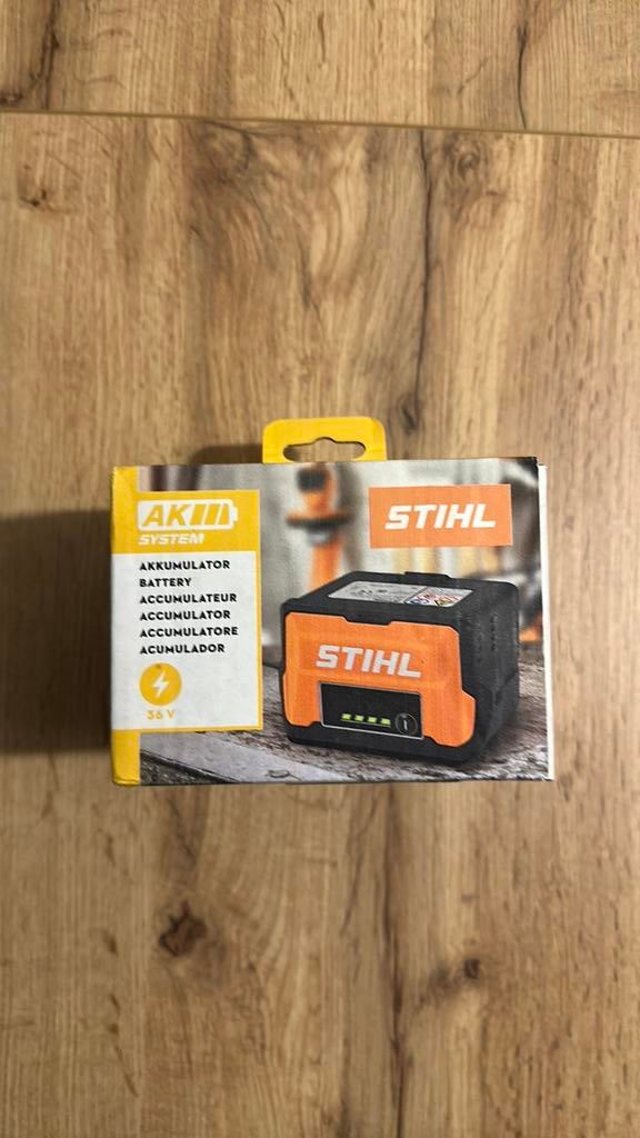 Sthil accu AK30 S, Ophalen of Verzenden, Zo goed als nieuw