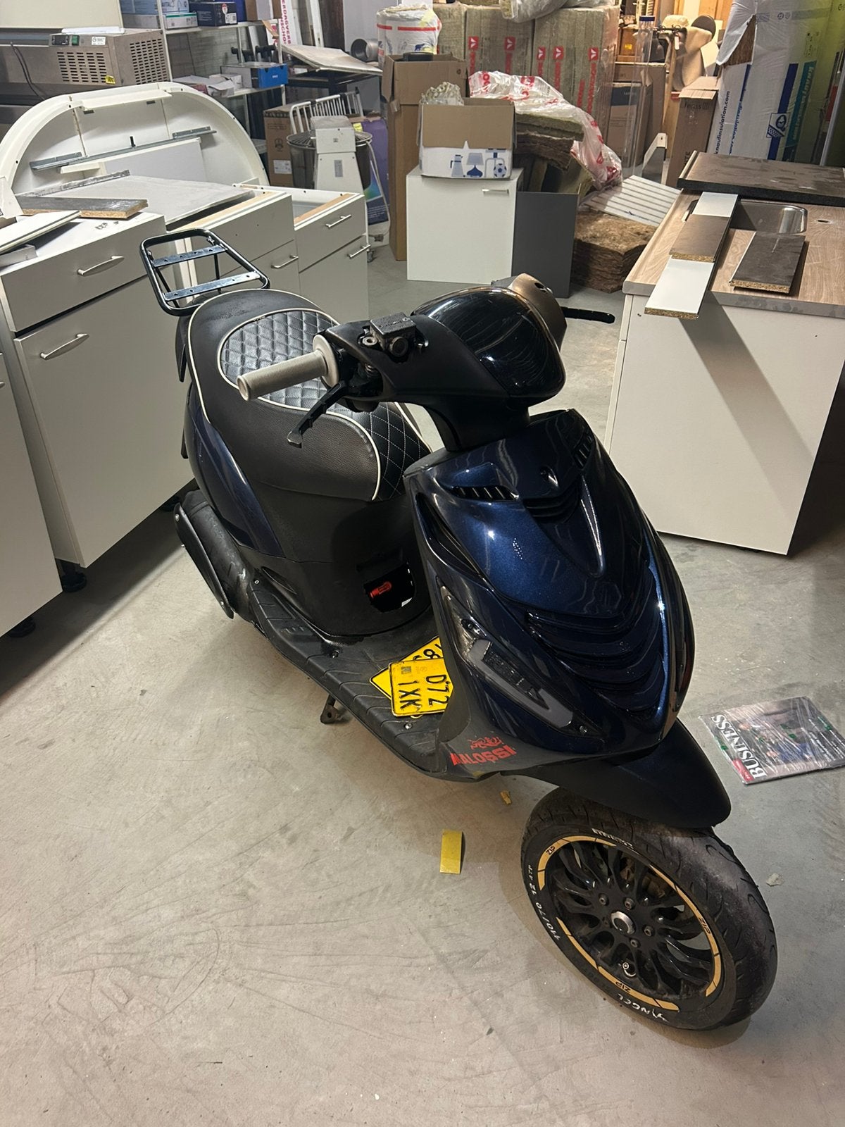 Piaggio Zip 172cc Brom, Ophalen, Zo goed als nieuw, Tweetakt, Piaggio