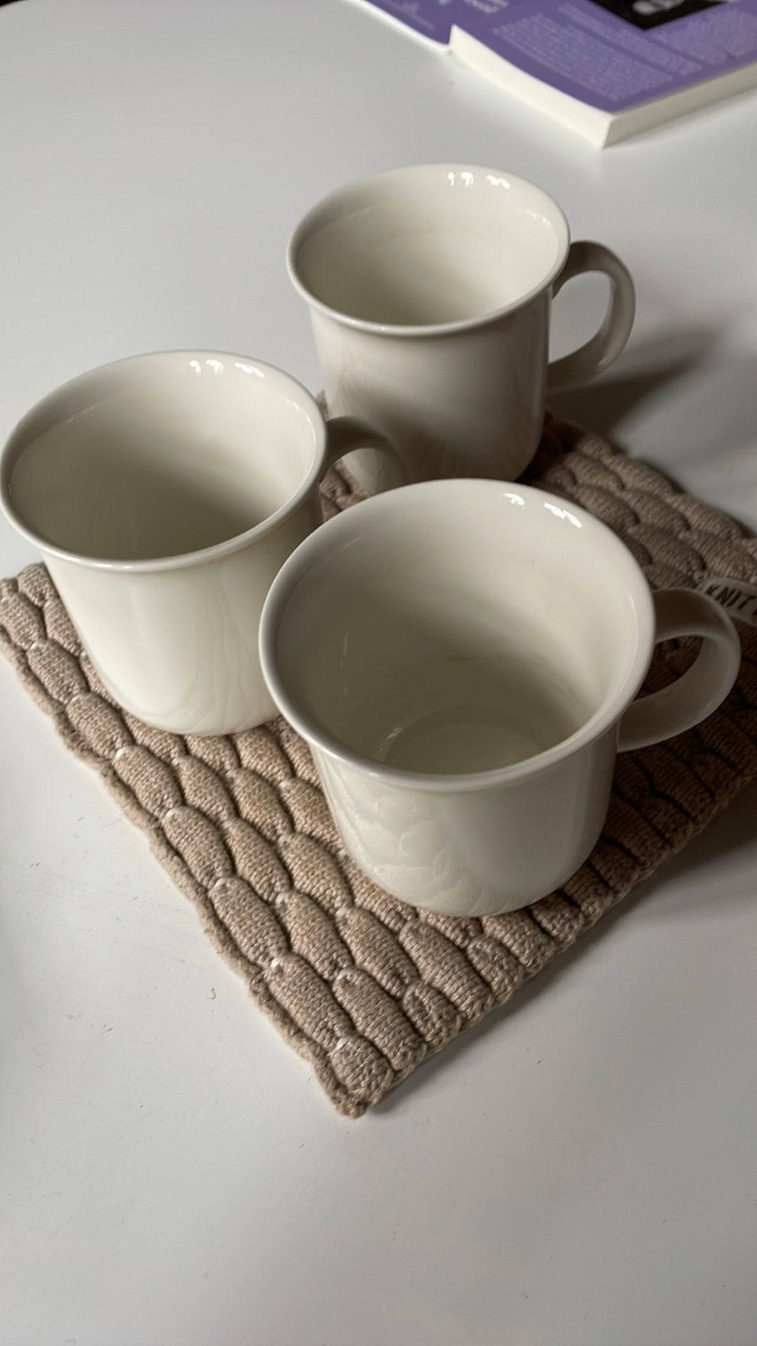 Arabia Finland Arctica koffiebekers, Arabia, Zo goed als nieuw, Modern, Porselein