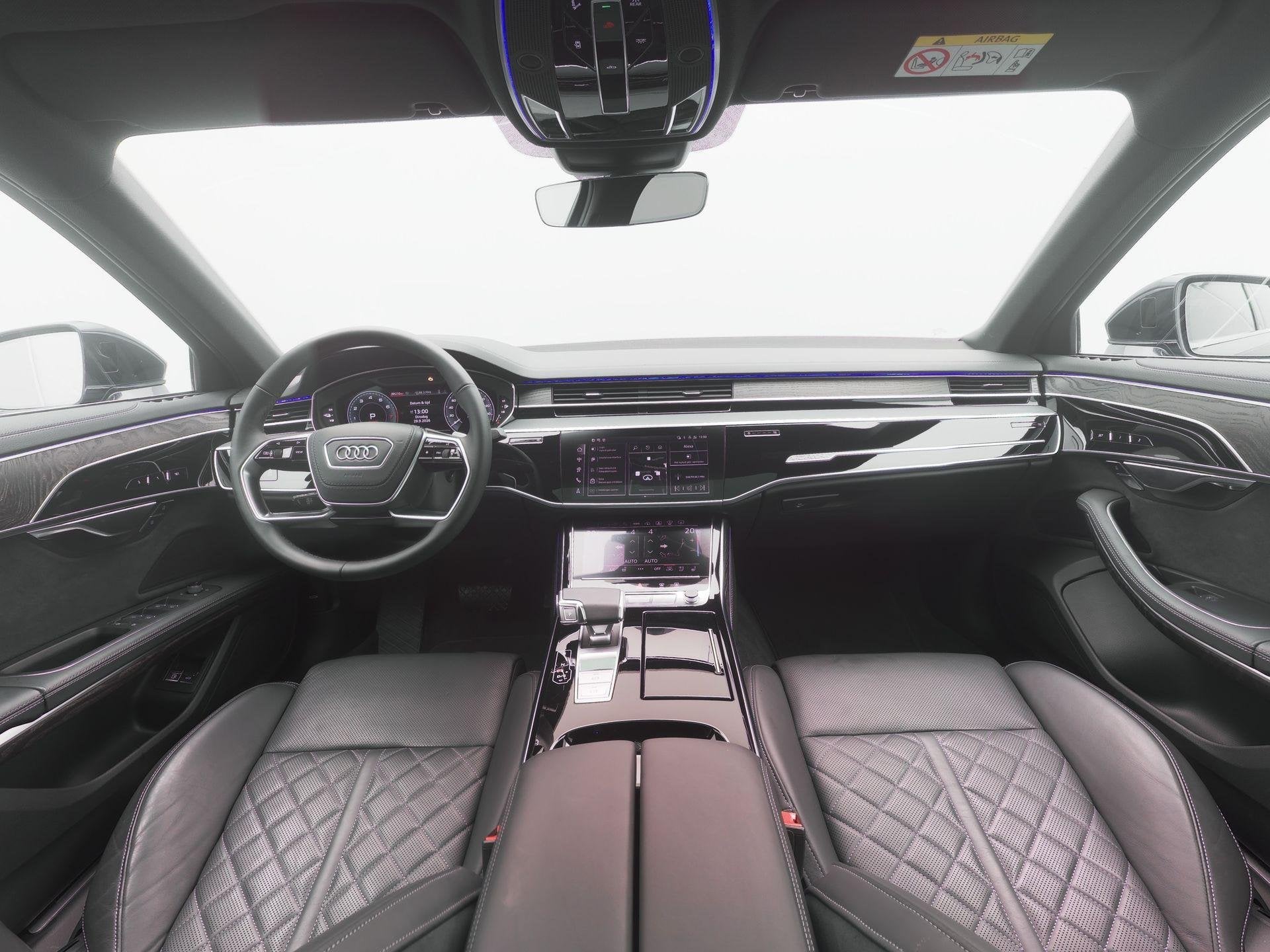 Audi A8 60 TFSI e quattro | HD matrix led | Pano | Leder Val, Automaat, Gebruikt, Euro 6, 462 pk
